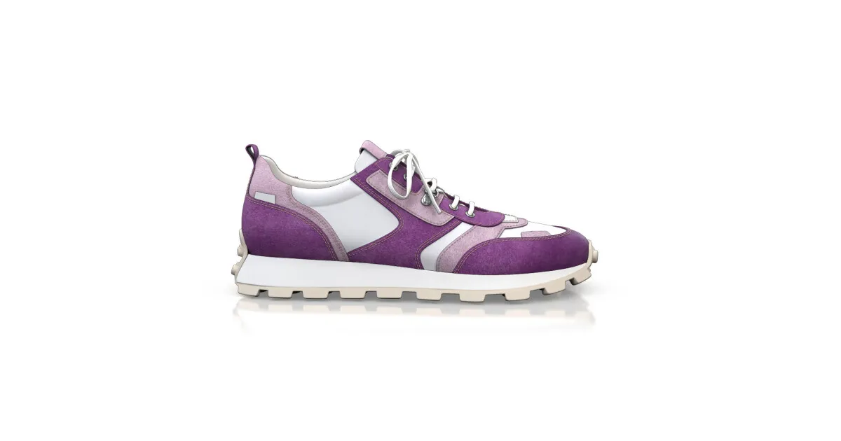Damen Leder Laufschuhe 56890