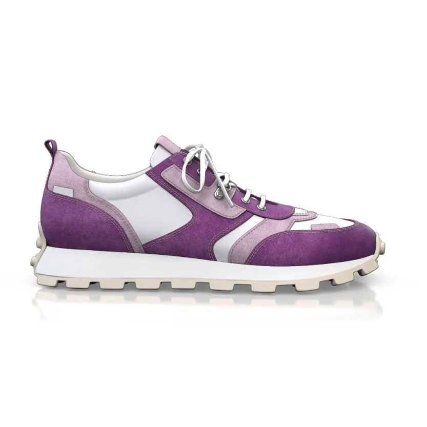 Damen Leder Laufschuhe 56890