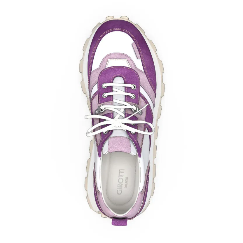 Damen Leder Laufschuhe 56890