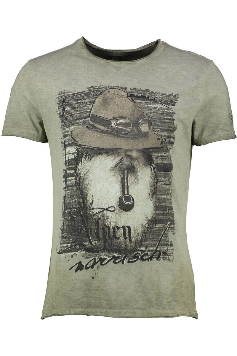 HANGOWEAR T-Shirt oliv Johann