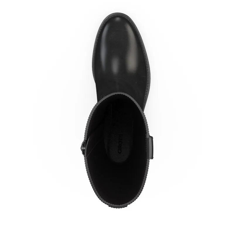 Stiefel mit verstecktem Absatz 41174