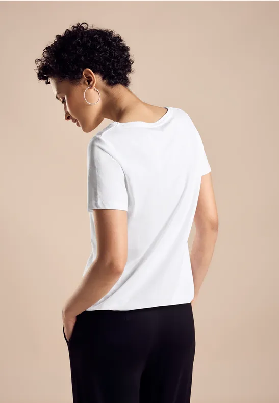Street One T-Shirt mit Wording 