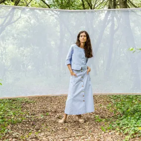 SUITE13LAB Bluse Frida  - denim blue