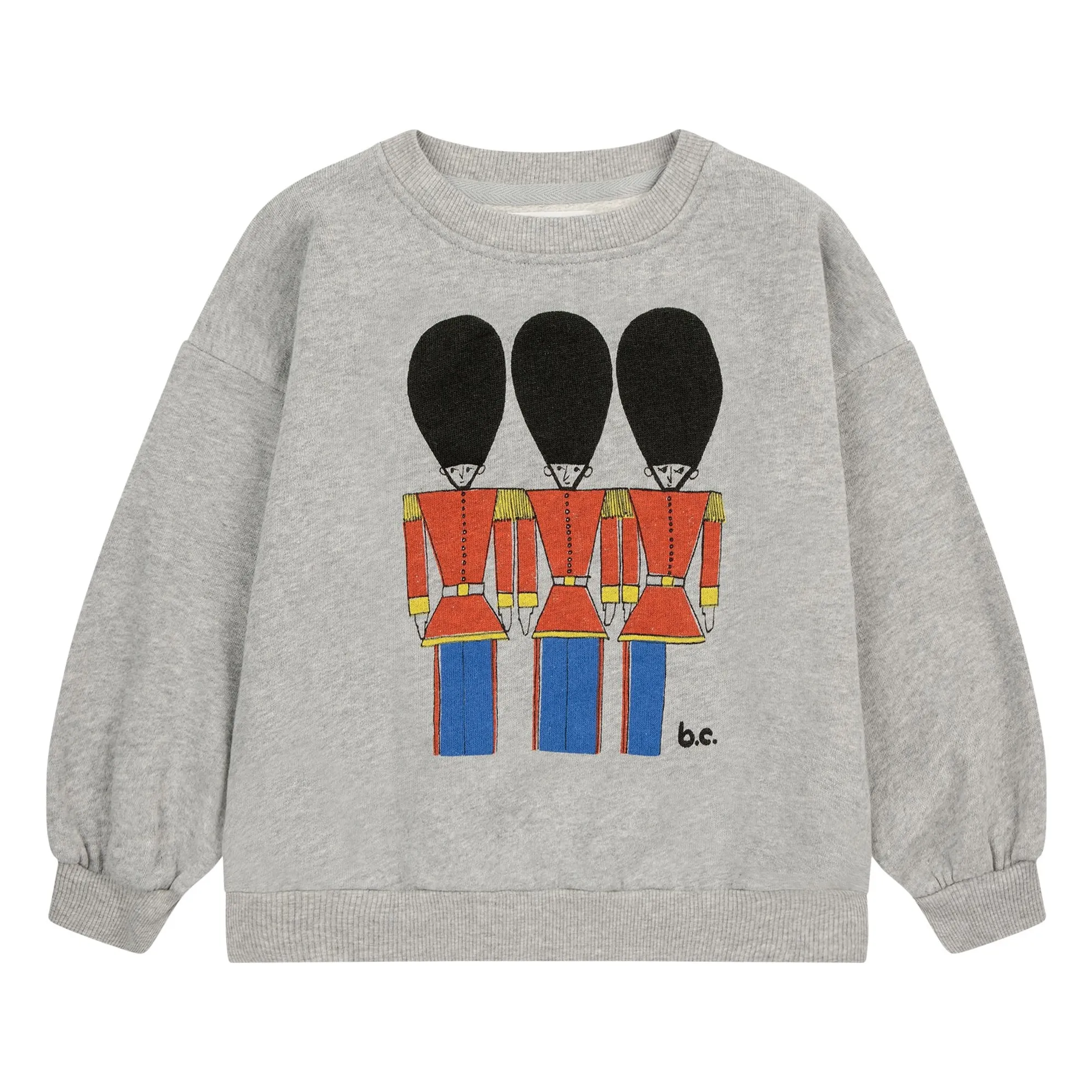 Sweatshirt Little Tin Soldiers | Grau Meliert