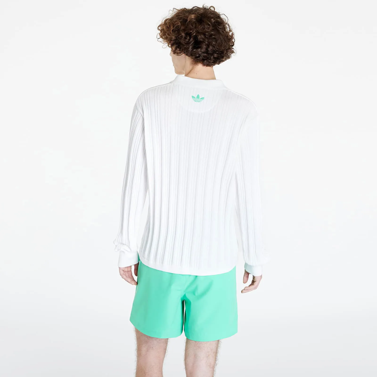 Trikot adidas Originals Humanrace x Knit Long Sleeve Jersey "Cloud White" HZ8138