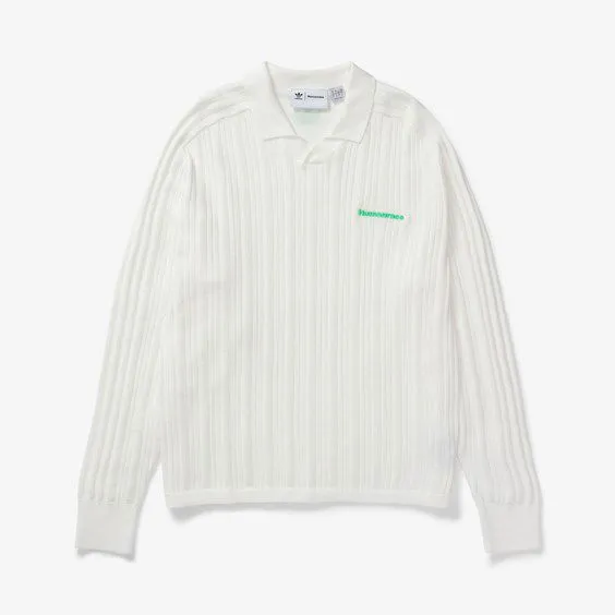 Trikot adidas Originals Humanrace x Knit Long Sleeve Jersey "Cloud White" HZ8138