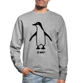 Witziger Pinguin Spruch Is Was Unisex Pullover